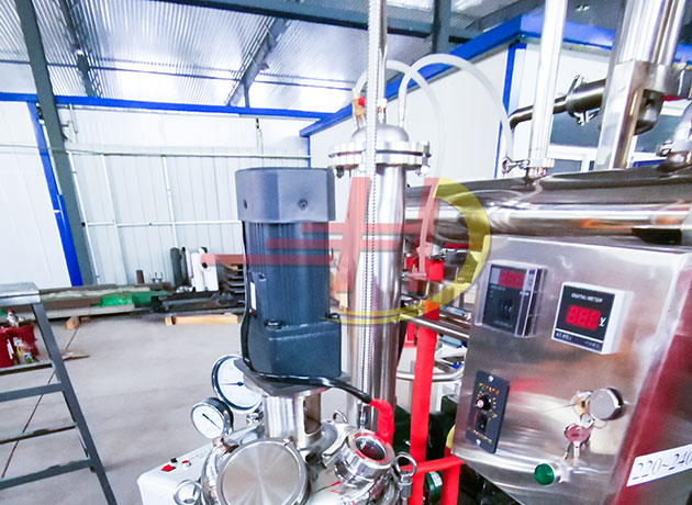 3級0.5平方分子蒸餾設備